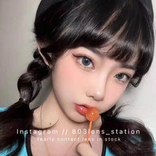 將圖片載入圖庫檢視器 現貨 奶包藍  買完不補❗️藍色 Blue 14.2mm 年拋(兩片裝)✨$100/3對✨