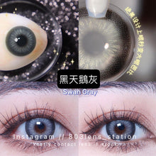 將圖片載入圖庫檢視器 現貨 黑天鵝灰 the starlens 灰色 Grey 14.5mm 半年拋(兩片裝)🎀可預訂請撳度數選項中最下🎀 ✨$100/3對✨