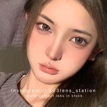 將圖片載入圖庫檢視器 現貨 黑天鵝棕🤎 ovo 啡色 Brown 14.5mm 半年拋(兩片裝)🎀可預訂請撳度數選項中最下🎀 ✨$100/3對✨