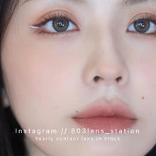 將圖片載入圖庫檢視器 現貨  奶包灰  買完不補❗️灰色 Grey 14.2mm 年拋(兩片裝)✨$100/3對✨