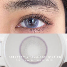 將圖片載入圖庫檢視器 現貨Eyewish RUBI 水星灰 買完不補❗️ 灰色 Grey 14.0mm 年拋(兩片裝)✨$100/3對✨