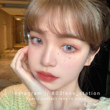 將圖片載入圖庫檢視器 現貨Eyewish RUBI 水星灰 買完不補❗️ 灰色 Grey 14.0mm 年拋(兩片裝)✨$100/3對✨