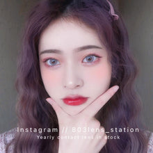 將圖片載入圖庫檢視器 現貨Eyewish RUBI 水星灰 買完不補❗️ 灰色 Grey 14.0mm 年拋(兩片裝)✨$100/3對✨