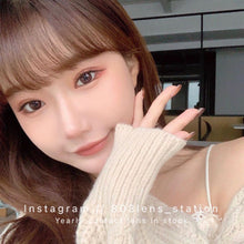 將圖片載入圖庫檢視器 現貨 ovo旺仔粉棕 巧克力色 14.0mm 年拋(兩片裝)🎀可預訂請撳度數選項中最下🎀 ✨$100/3對✨