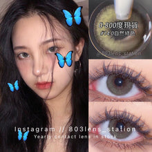 將圖片載入圖庫檢視器 現貨 黎霧綠 ❗️售完不補 綠色 Green 14.0mm 年拋(兩片裝)✨$100/3對✨