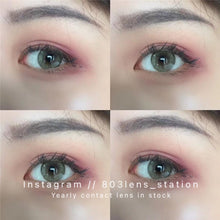將圖片載入圖庫檢視器 現貨 黎霧綠 ❗️售完不補 綠色 Green 14.0mm 年拋(兩片裝)✨$100/3對✨