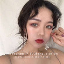 將圖片載入圖庫檢視器 現貨 黎霧綠 ❗️售完不補 綠色 Green 14.0mm 年拋(兩片裝)✨$100/3對✨