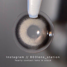 將圖片載入圖庫檢視器 現貨 Lrgood 安娜銀灰 灰色 Grey 14.5mm 年拋(兩片裝)🎀可預訂請撳度數選項中最下🎀 ✨$100/3對✨