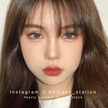 將圖片載入圖庫檢視器 現貨 Lrgood 安娜銀灰 灰色 Grey 14.5mm 年拋(兩片裝)🎀可預訂請撳度數選項中最下🎀 ✨$100/3對✨