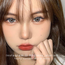 將圖片載入圖庫檢視器 現貨 Lrgood 安娜銀灰 灰色 Grey 14.5mm 年拋(兩片裝)🎀可預訂請撳度數選項中最下🎀 ✨$100/3對✨