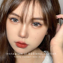 將圖片載入圖庫檢視器 現貨 Lrgood 安娜銀灰 灰色 Grey 14.5mm 年拋(兩片裝)🎀可預訂請撳度數選項中最下🎀 ✨$100/3對✨