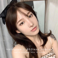 將圖片載入圖庫檢視器 現貨 CLAMIDO 糯米團子棕 買完不補❗️ 啡色 Brown 14.2mm 年拋(兩片裝)✨$100/3對✨