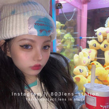 將圖片載入圖庫檢視器 現貨 冰淚光🩵💜  買完不補❗️ Blue 藍色 14.0mm 年拋(兩片裝)✨$100/3對✨