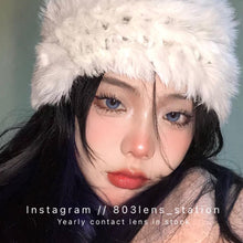 將圖片載入圖庫檢視器 現貨 冰淚光🩵💜  買完不補❗️ Blue 藍色 14.0mm 年拋(兩片裝)✨$100/3對✨