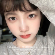 將圖片載入圖庫檢視器 現貨 clamido 小黑柴 通透黑灰色 黑色 Black 14.2mm 年拋(兩片裝)🎀可預訂請撳度數選項中最下🎀 ✨$100/3對✨