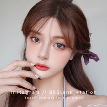 將圖片載入圖庫檢視器 現貨 clamido 小黑柴 通透黑灰色 黑色 Black 14.2mm 年拋(兩片裝)🎀可預訂請撳度數選項中最下🎀 ✨$100/3對✨