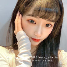 將圖片載入圖庫檢視器 現貨 clamido 小黑柴 通透黑灰色 黑色 Black 14.2mm 年拋(兩片裝)🎀可預訂請撳度數選項中最下🎀 ✨$100/3對✨