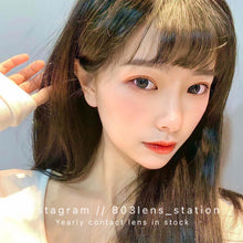 將圖片載入圖庫檢視器 現貨 clamido 小黑柴 通透黑灰色 黑色 Black 14.2mm 年拋(兩片裝)🎀可預訂請撳度數選項中最下🎀 ✨$100/3對✨