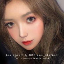 將圖片載入圖庫檢視器 現貨 星純灰綠  買完不補❗️灰色 灰色 Grey 14.2mm 年拋(兩片裝)✨$100/3對✨