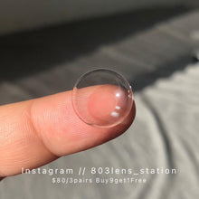 將圖片載入圖庫檢視器 現貨 淚眼特效 ❗️售完不補 黑色 Black 14.0mm 年拋(兩片裝)✨$100/3對✨