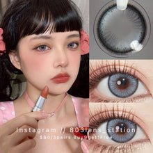 將圖片載入圖庫檢視器 現貨 藍紋奶酪 ❗️售完不補 藍色 Blue 14.5mm 年拋(兩片裝)✨$100/3對✨