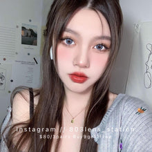 將圖片載入圖庫檢視器 現貨 藍紋奶酪 ❗️售完不補 藍色 Blue 14.5mm 年拋(兩片裝)✨$100/3對✨