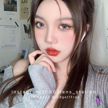 將圖片載入圖庫檢視器 現貨 藍紋奶酪 ❗️售完不補 藍色 Blue 14.5mm 年拋(兩片裝)✨$100/3對✨