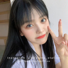 將圖片載入圖庫檢視器 現貨 藍紋奶酪 ❗️售完不補 藍色 Blue 14.5mm 年拋(兩片裝)✨$100/3對✨