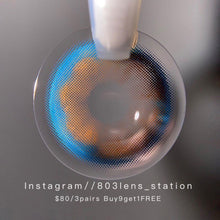 將圖片載入圖庫檢視器 現貨 Lrgood Nanako Blue 藍色14.2mm 年拋(兩片裝)🎀可預訂請撳度數選項中最下🎀 ✨$100/3對✨