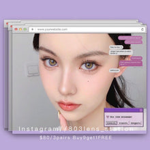 將圖片載入圖庫檢視器 現貨 Lrgood Nanako Pink 粉紅色 14.2mm 年拋(兩片裝)🎀可預訂請撳度數選項中最下🎀 ✨$100/3對✨