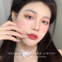 將圖片載入圖庫檢視器 現貨 Lrgood Nanako Pink 粉紅色 14.2mm 年拋(兩片裝)🎀可預訂請撳度數選項中最下🎀 ✨$100/3對✨