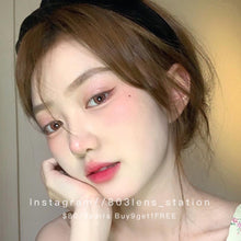 將圖片載入圖庫檢視器 現貨 一川風花 售完不補❗️ 酒紅色 porslen 紅色 14.2mm 年拋(兩片裝)✨$100/3對✨