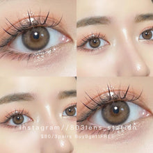 將圖片載入圖庫檢視器 現貨 Prenta Celine brown 啡色14.2mm 年拋(兩片裝)🎀可預訂請撳度數選項中最下🎀 ✨$100/3對✨