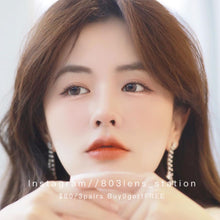 將圖片載入圖庫檢視器 現貨 Prenta Celine brown 啡色14.2mm 年拋(兩片裝)🎀可預訂請撳度數選項中最下🎀 ✨$100/3對✨