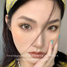 將圖片載入圖庫檢視器 現貨 VS brown 買完不補❗️啡色14.5mm 年拋(兩片裝)✨$100/3對✨