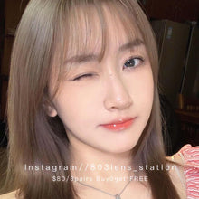 將圖片載入圖庫檢視器 現貨  玉藍 藍色 Blue 14.2mm Ovolook 半年拋(兩片裝)🎀可預訂請撳度數選項中最下🎀 ✨$100/3對✨