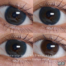 將圖片載入圖庫檢視器 現貨  玉藍 藍色 Blue 14.2mm Ovolook 半年拋(兩片裝)🎀可預訂請撳度數選項中最下🎀 ✨$100/3對✨