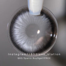 將圖片載入圖庫檢視器 現貨 Orolens鑽石糖 灰色 Grey 14.5mm 年拋(兩片裝)🎀可預訂請撳度數選項中最下🎀 ✨$100/3對✨