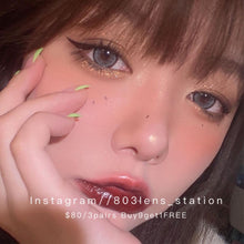 將圖片載入圖庫檢視器 現貨 Orolens鑽石糖 灰色 Grey 14.5mm 年拋(兩片裝)🎀可預訂請撳度數選項中最下🎀 ✨$100/3對✨