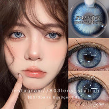 將圖片載入圖庫檢視器 現貨Apical Ocean 藍色 Blue  14.5mm 年拋(兩片裝)🎀可預訂請撳度數選項中最下🎀 ✨$100/3對✨