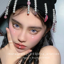 將圖片載入圖庫檢視器 現貨 Lrgood Nini violet 妮妮紫 紫色 Pink 14.2mm 年拋(兩片裝)🎀可預訂請撳度數選項中最下🎀 ✨$100/3對✨