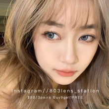 將圖片載入圖庫檢視器 現貨Apical Ocean 藍色 Blue  14.5mm 年拋(兩片裝)🎀可預訂請撳度數選項中最下🎀 ✨$100/3對✨
