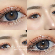 將圖片載入圖庫檢視器 現貨 利亞海藍  Blue 藍色 14.5mm 年拋 ovo(兩片裝)🎀可預訂請撳度數選項中最下🎀 ✨$100/3對✨