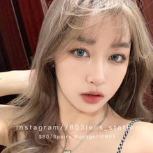 將圖片載入圖庫檢視器 現貨Apical Ocean 藍色 Blue  14.5mm 年拋(兩片裝)🎀可預訂請撳度數選項中最下🎀 ✨$100/3對✨