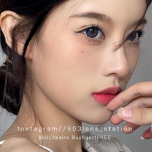 將圖片載入圖庫檢視器 現貨 利亞海藍  Blue 藍色 14.5mm 年拋 ovo(兩片裝)🎀可預訂請撳度數選項中最下🎀 ✨$100/3對✨