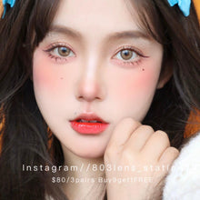 將圖片載入圖庫檢視器 現貨 異國風情🤎 Xiyou brown 啡色 14.2mm 年拋(兩片裝)🎀可預訂請撳度數選項中最下🎀 ✨$100/3對✨