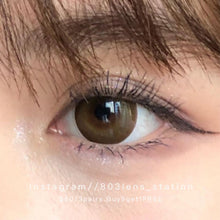 將圖片載入圖庫檢視器 現貨 大奶茶 the starlens 啡色  brown  14.5mm 半年拋(兩片裝) 🎀可預訂請撳度數選項中最下🎀 ✨$100/3對✨