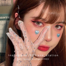 將圖片載入圖庫檢視器 現貨  星之比特  買完不補❗️啡色 Brown 14.0mm 年拋(兩片裝)✨$100/3對✨