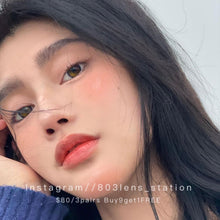 將圖片載入圖庫檢視器 現貨 Eyewish 芋泥啵啵 買完不補❗️ 啡色 Brown 14.0mm 年拋(兩片裝)✨$100/3對✨