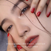 將圖片載入圖庫檢視器 現貨 玻璃珠 ❗️售完不補 灰色 Grey 14.0mm 年拋(兩片裝)✨$100/3對✨